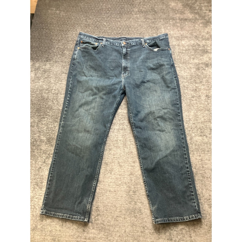 Levi's 559 Relaxed Straight Leg Jeans Mens 46x30 Blue Denim Cotton Medium Wash